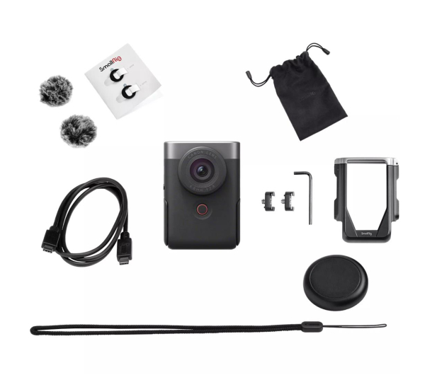 CANON PowerShot V10 Advanced Vlogging Kit srebrny 5946C005 - 1148827 - zdjęcie 6